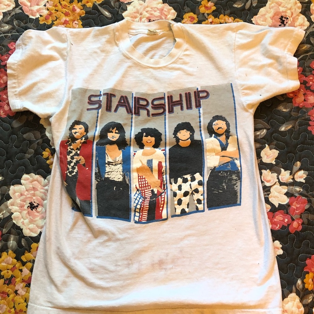 Vintage Starship tour shirt